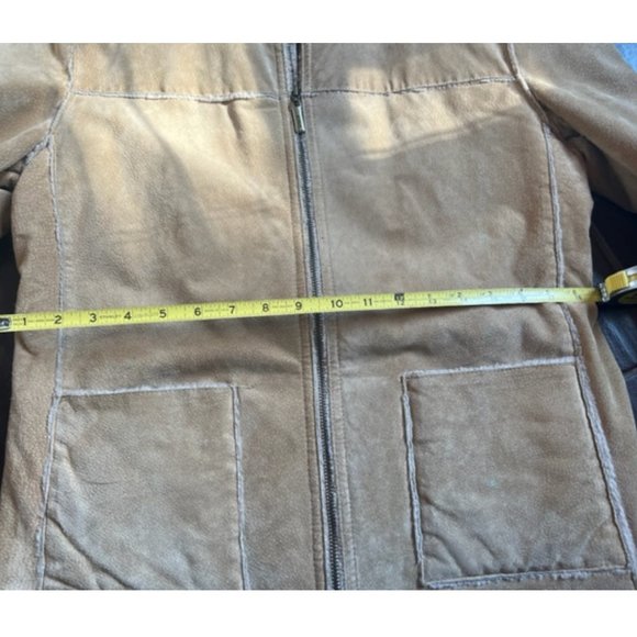 Winlet Genuine Brushed Leather Jacket (Size Medium) - Picture 7 of 13